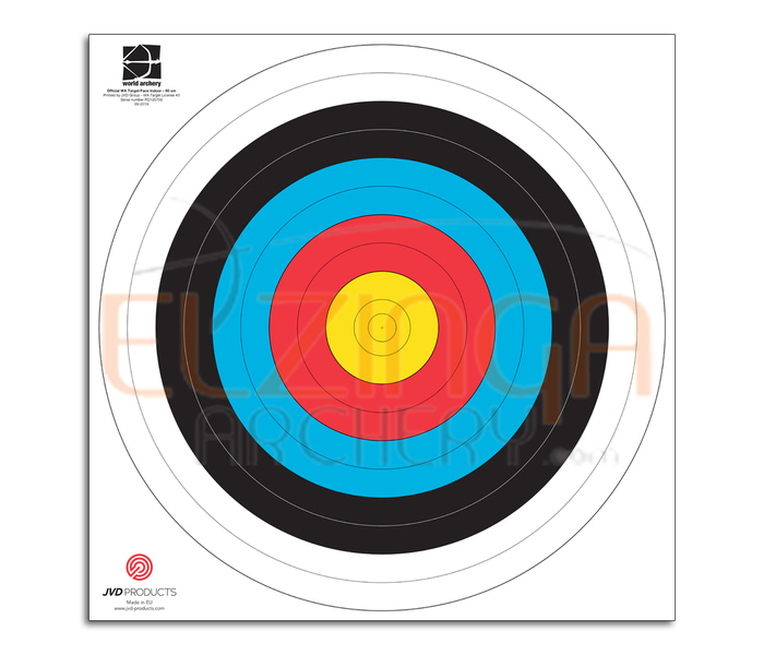 JVD Target Face Fita 60 cm 300gram Paper Cardboard