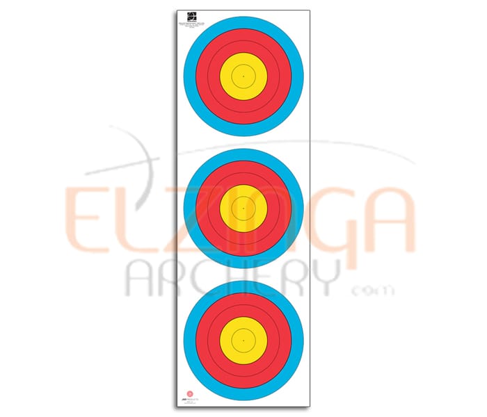 Fita 3x20 cm vertical Target face