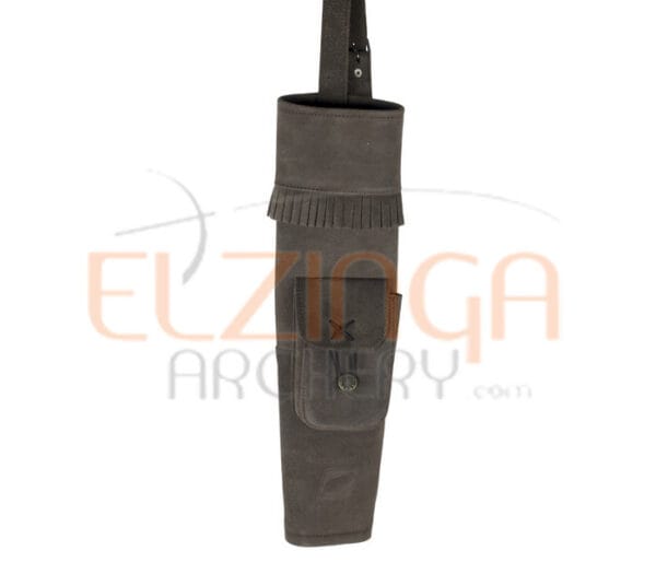 White Feather Back Quiver Hurricane Brown - Afbeelding 1