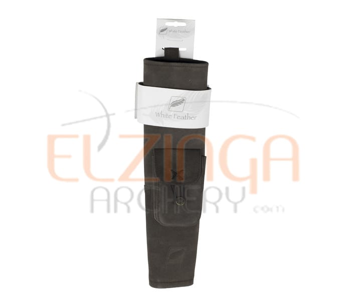 White Feather Back Quiver Hurricane Brown