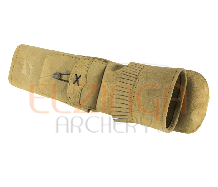 White Feather Back Quiver Water Brown