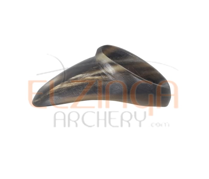 White Feather Thumb Ring