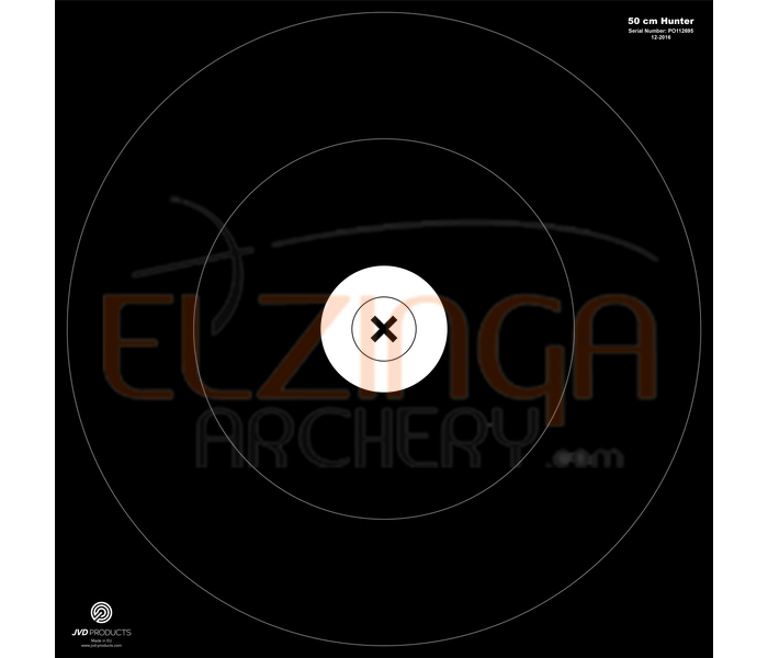 JVD Products Target Faces IFAA Hunter 50 cm