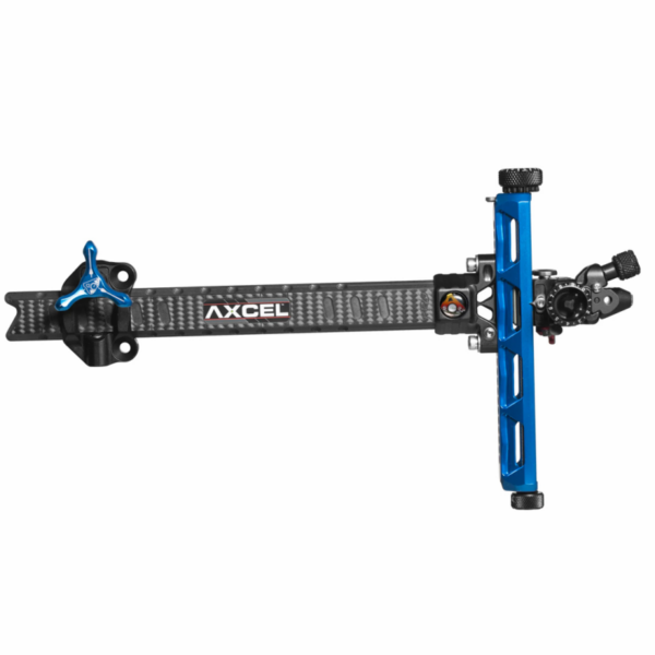 Axcel Sight Achieve XP Pro UHM Diamond Weave Carbon Bar Recurve 9" - Afbeelding 1