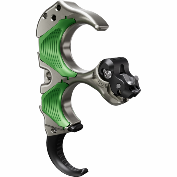 TRU Ball Release Aileron HBC Flex 3 Finger Quick Silver Brass Medium - Afbeelding 3