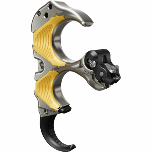 TRU Ball Release Aileron HBC Flex 3 Finger Quick Silver Brass Medium - Afbeelding 2