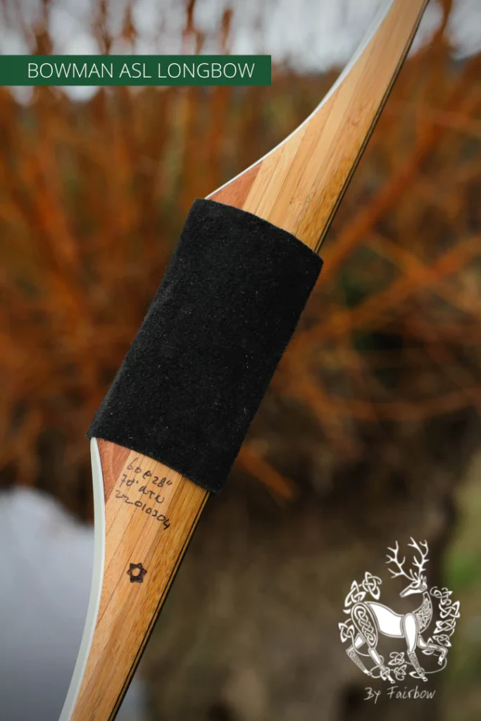 THE BOWMAN AMERIKAANSE ASL LONGBOW VAN FAIRBOW