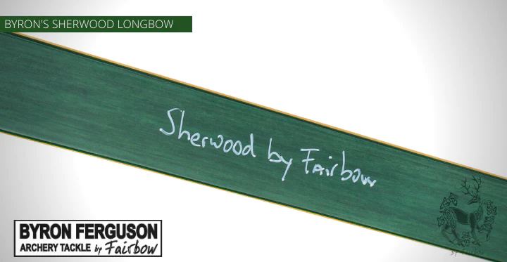DE BYRON FERGUSON SHERWOOD LONGBOW VAN FAIRBOW
