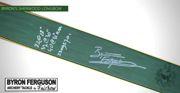 DE BYRON FERGUSON SHERWOOD LONGBOW VAN FAIRBOW - Afbeelding 4