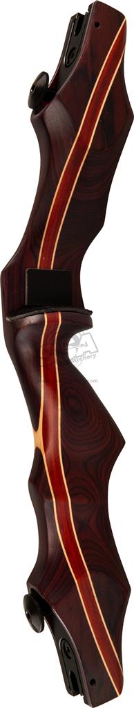 Oak Ridge RISERS HUNTING BOWS ILF WOOD SHADE V2 19" REDWOOD with LIMB ALIGNMENT SYSTEM