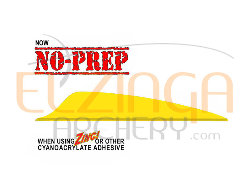 Flex-Fletch Vanes No Prep Flex2 187 Shield