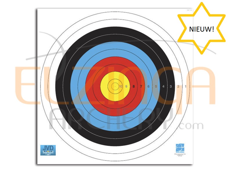 JVD Target Face Fita Waterproof 122 cm NIEUW!