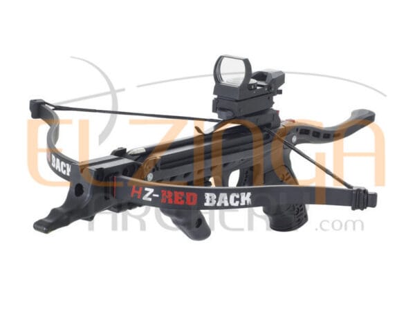 Hori-Zone Pistol Crossbow RedBack Tactical Deluxe Package 80 Pound Black - Afbeelding 1
