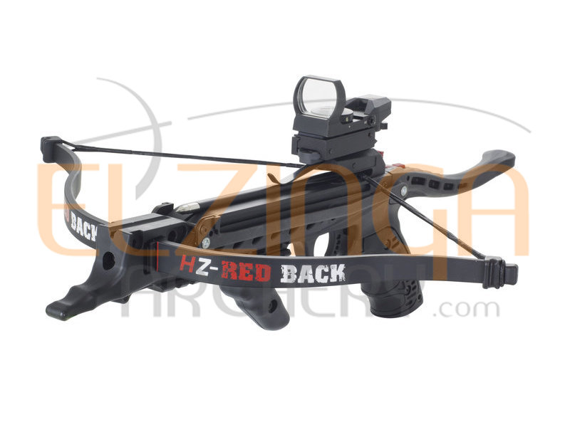 Hori-Zone Pistol Crossbow RedBack Tactical Deluxe Package 80 Pound Black
