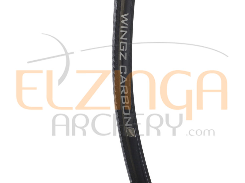 White Feather Bow Wingz Carbon 50"
