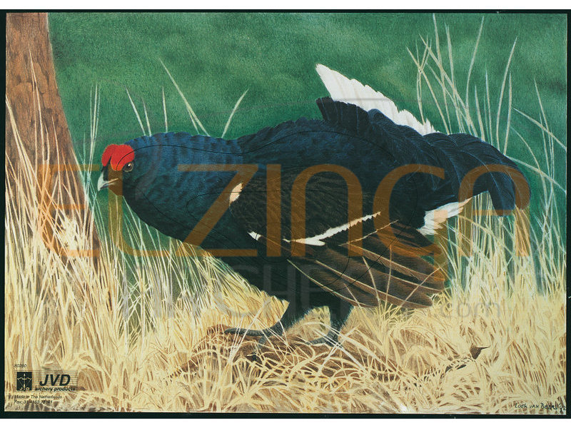 JVD Animal Face Blue-Grouse