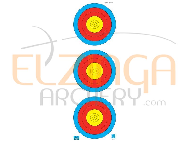Fita 3x20 cm vertical Target face