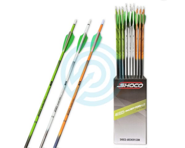 Shocq Arrow Inceptor 4.2 with Vanes/Point Installed - Afbeelding 1