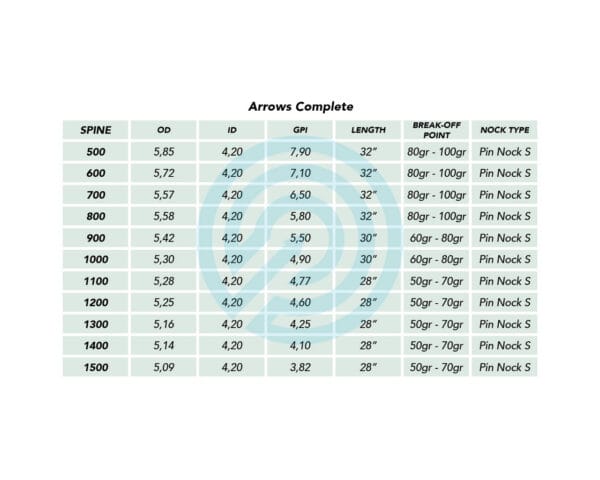 Shocq Arrow Inceptor 4.2 with Vanes/Point Installed - Afbeelding 2